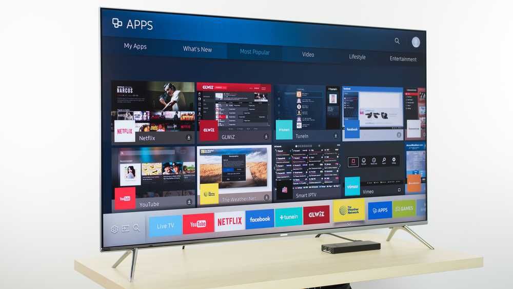 Televisão Samsung 55" Quantum Dot UHD 4K KS7000 HDR