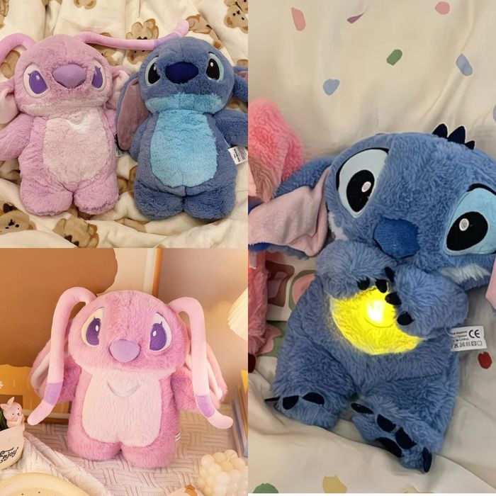 Стіч дихаючий  стич іграшка мʼ яка