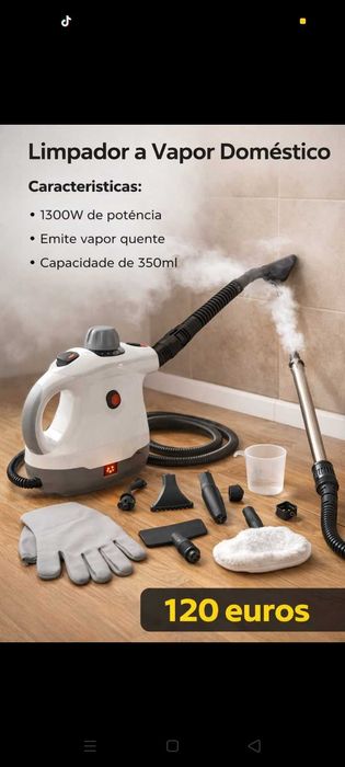 Limpador Vapor 120€. Oportunidade
