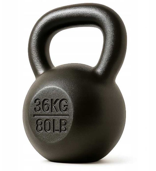 Kettel kettle ketla odważnik żeliwny hantla 36kg kula żeliwna