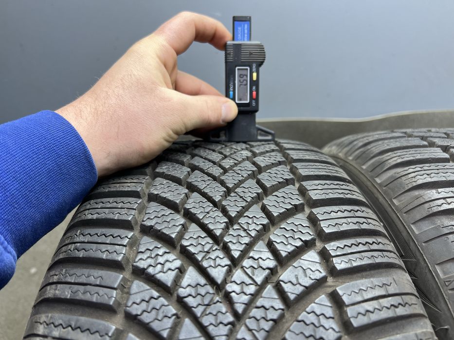 Шини зима 7.6 мм 2021р пара 205 50 R17 Bridgestone Blizzak LM005 зимові 2шт