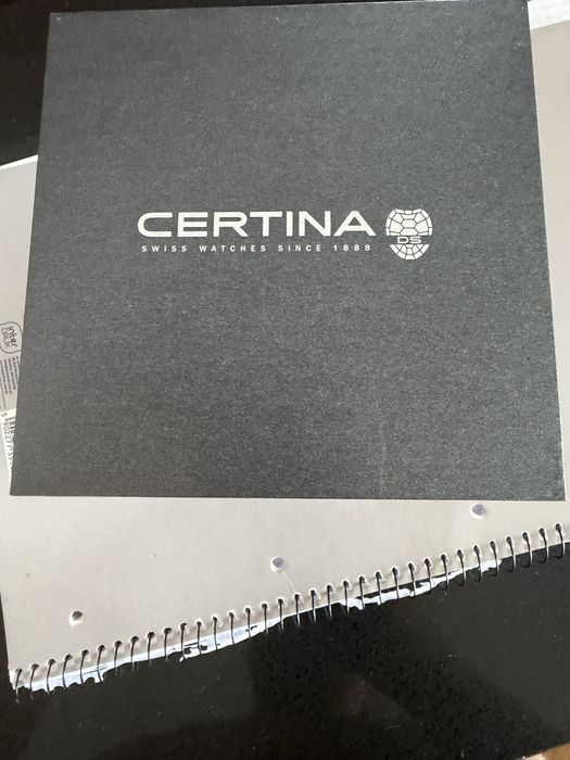 Certina DS Action Precidrive Chronograph Titanium na gwarancji.