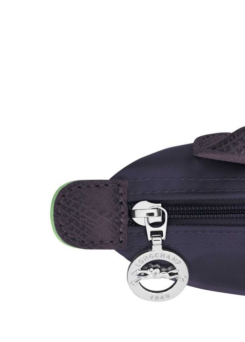 Сумка Longchamp Le Pliage Green Pouch With Handle Bilberry
