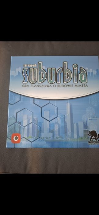 Gra planszowa Suburbia +dodatek. Nowe w folii