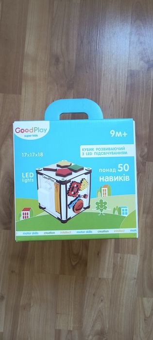 Бізікуб з підсвіткою goodplay