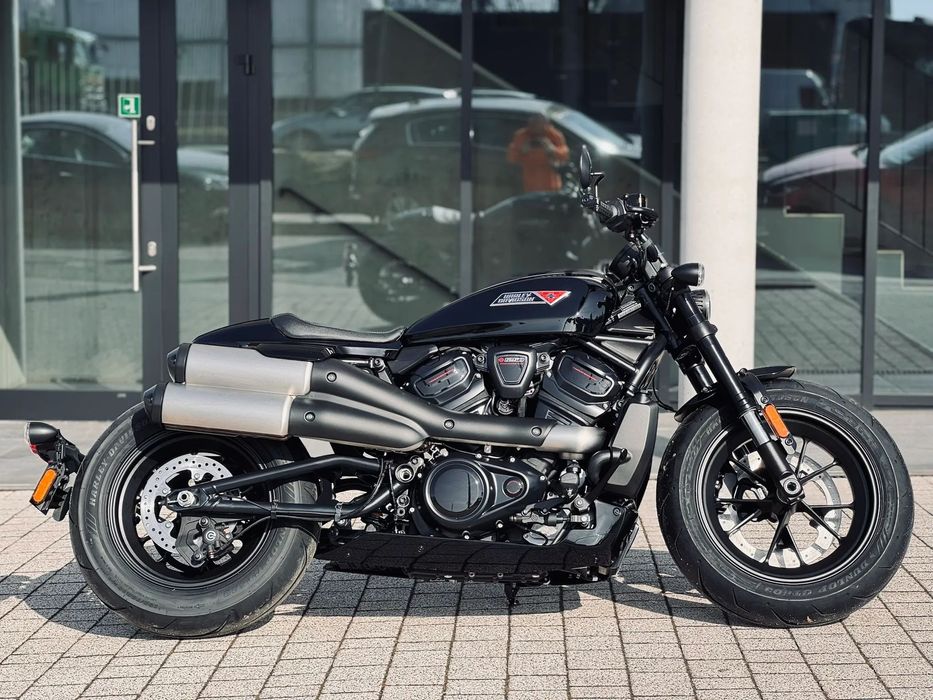Harley-Davidson Sportster S 1250. Model 2025 z ulepszonym zawieszeniem.