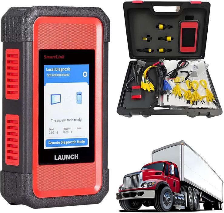 Launch X431 PRO DYNO HD — Máquina de Diagnóstico Ligeiros + Pesados