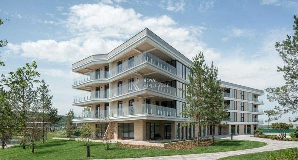 Продаж 2-кімнатна квартира Київ Park Lake City 75,1 м² Тераса Вид на озеро Панорамне скління Приватний пляж Охорона Преміальний комплекс