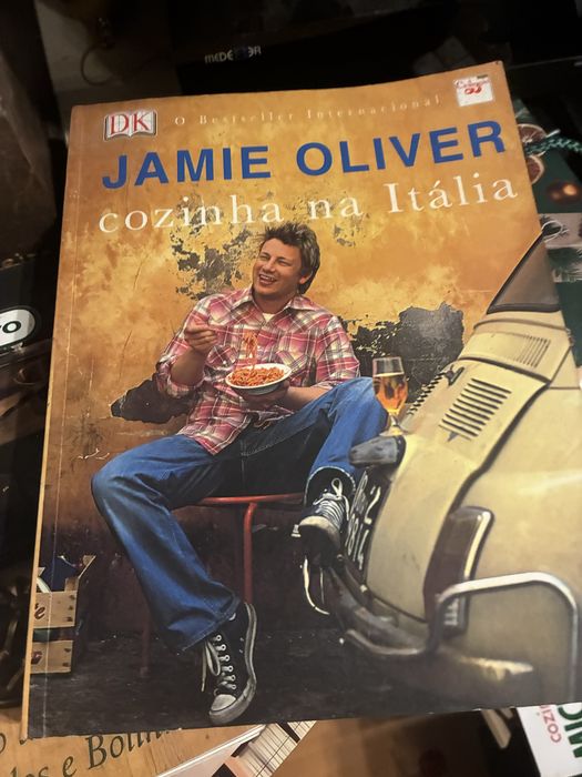 Livro culinária de Jamie Oliver