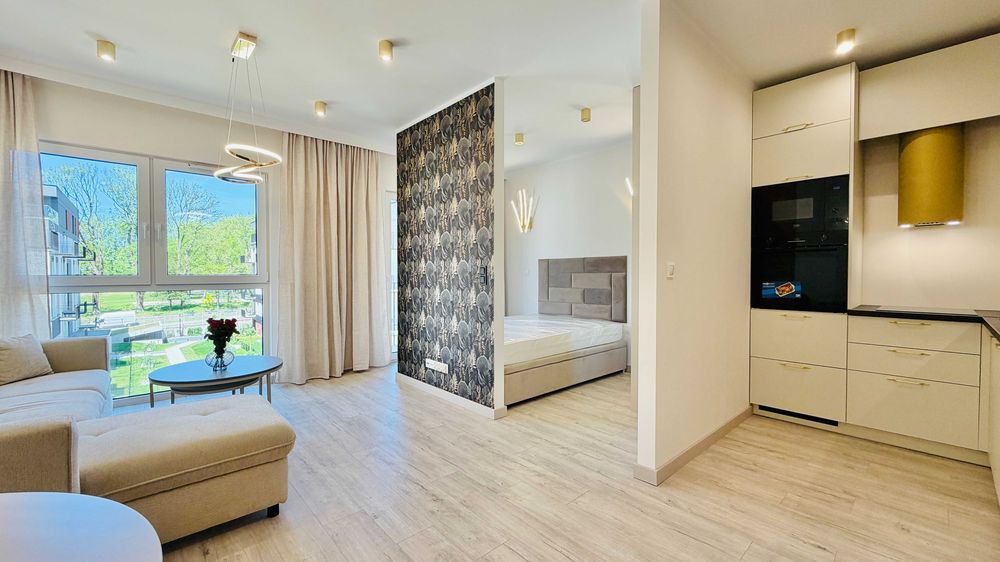 Nowoczesny apartament typu studio - Stary Browar