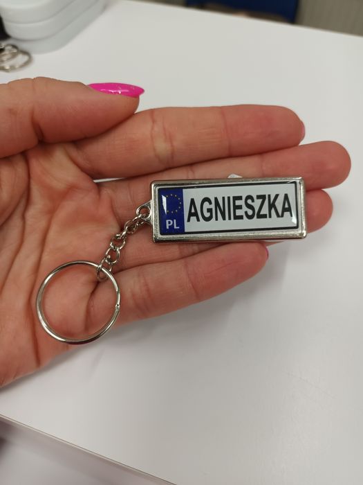 Brelok do kluczy Agnieszka promocja