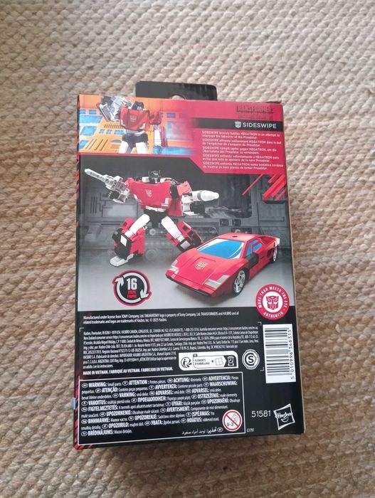 Transformers Studio Series Sideswipe – Devastation – selado