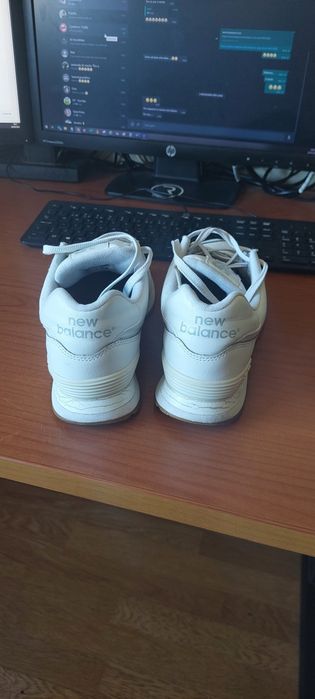 New Balance White 42 Originais
