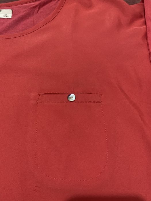 T-shirt vermelho salmão “Springfield” tamanho 40