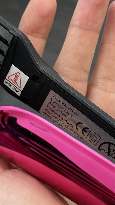 Праска для волосся гофре Kemei KM-2113A