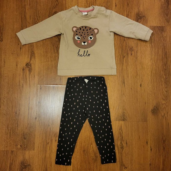 Komplet h&m sweter i getry 86