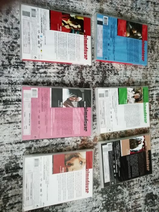 DVDs novos de Pedro Almodôvar
