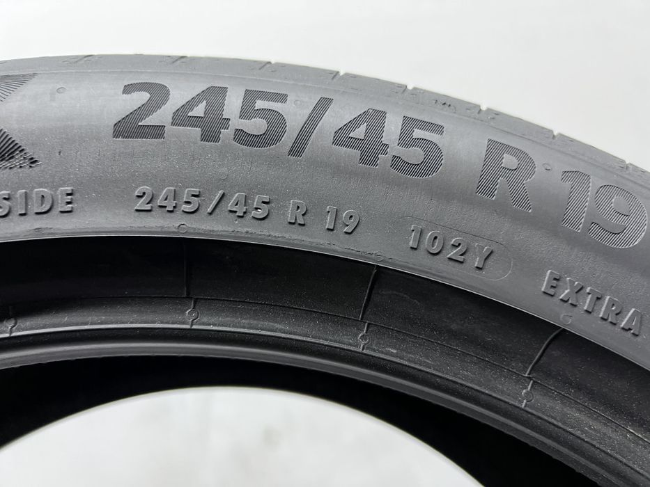 2шт літо 245/45/R19 6,6мм Continental Premium Contact 6