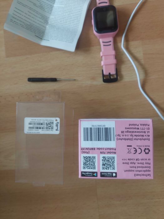 BEMI FUN code BWFUN 1PP smartwatch zegarek dziecięcy