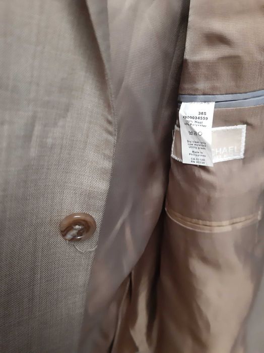 Garnitur Michael Kors MK S/M nowy beżowy cappuccino