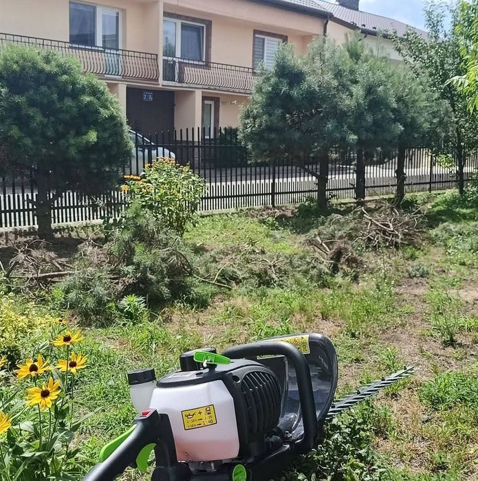 Sprzątanie działek i podwórek