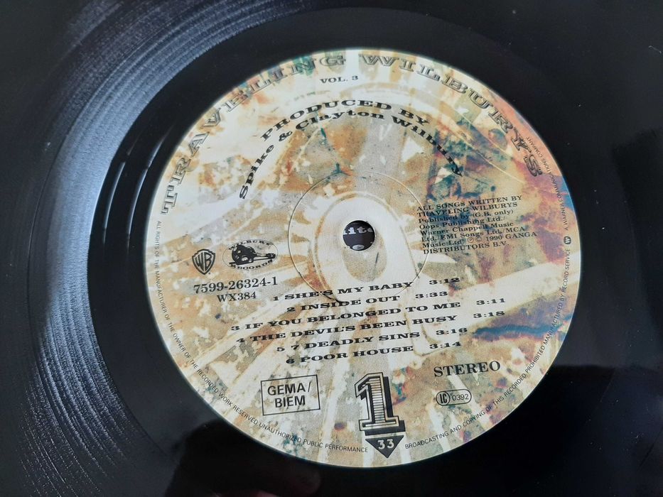 Traveling Wilburys - Vol. 3 - Europa - Vinil Lp