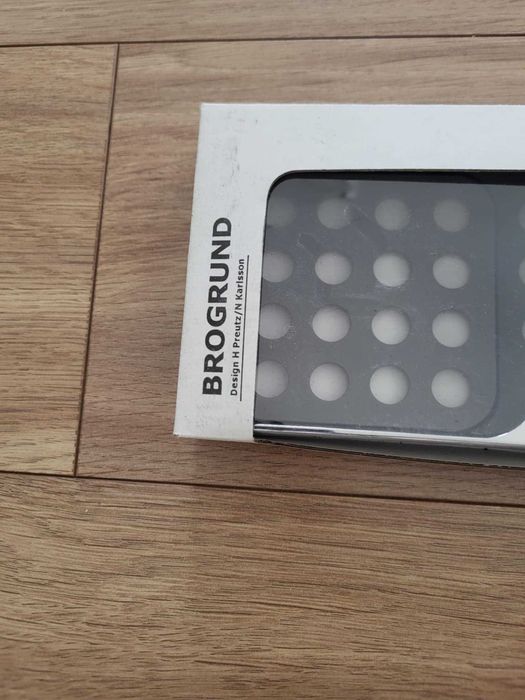 Półka prysznicowa, chrom, 25x4 cm, BROGRUND