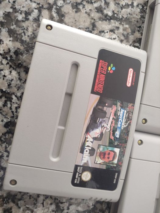 Lote de 3 jogos para Nintendo SNES