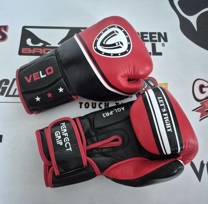 Velo MuayThai 14 Oz Оригінал Боксерські рукавиці шкіра натуральна 14 унцій мма mma
