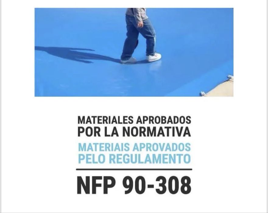 Cobertura de segurança para piscina