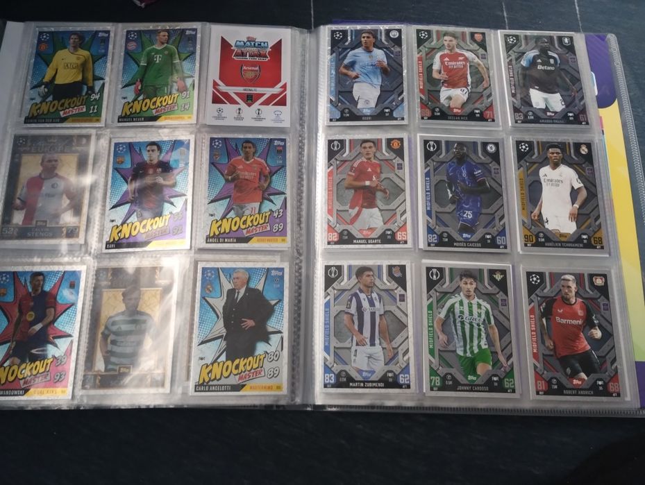 Topps match attax 2024/2025 extra  karty opis Messi goat platinium pul