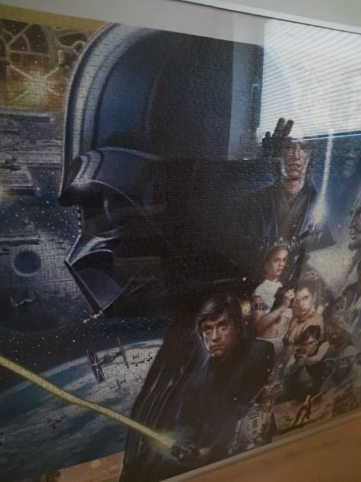 Puzle Star Wars w antyramie