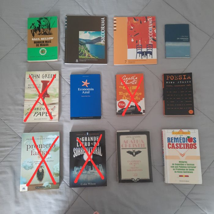 Livros variados 6€