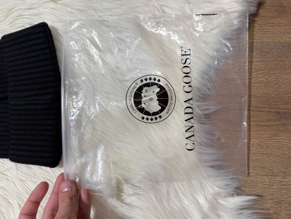 Шапка Canada goose | Зимова Шапка Канадський гусь | тепла наложка