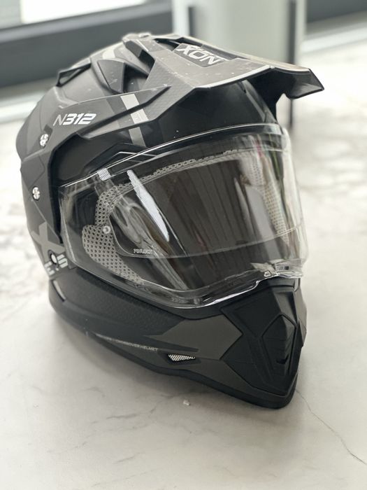 Kask motocyklowy NOX N312 plus DODATKI