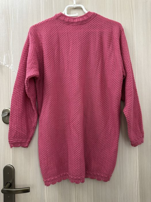 Różowy oversize sweter rozm.L