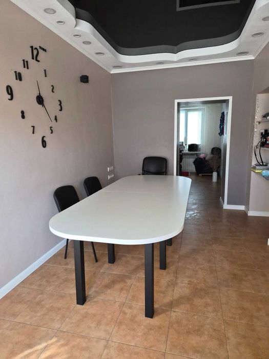 Стол со скругленными краями трансформер в 2 отдельных стола