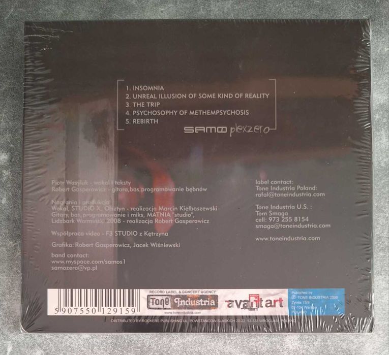 CD Samo "Plexzero" nowa w foii
