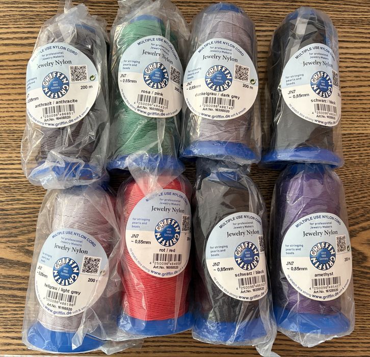 22 carrinhos de linha nylon