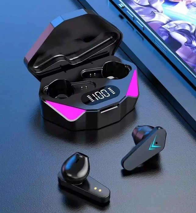 Słuchawki Bezprzewodowe Douszne Sportowe Gamingowe