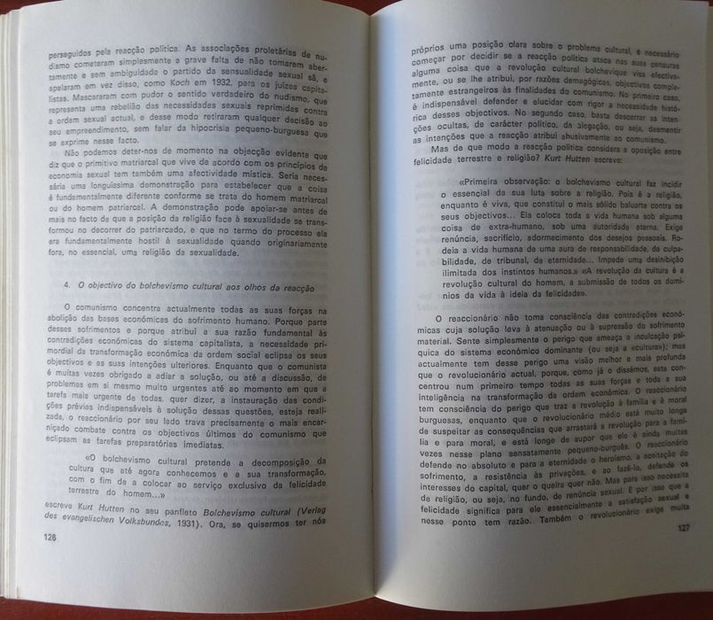 Psicologia de Massa do Fascismo de Wilhelm Reich - 1ª Edição 1974