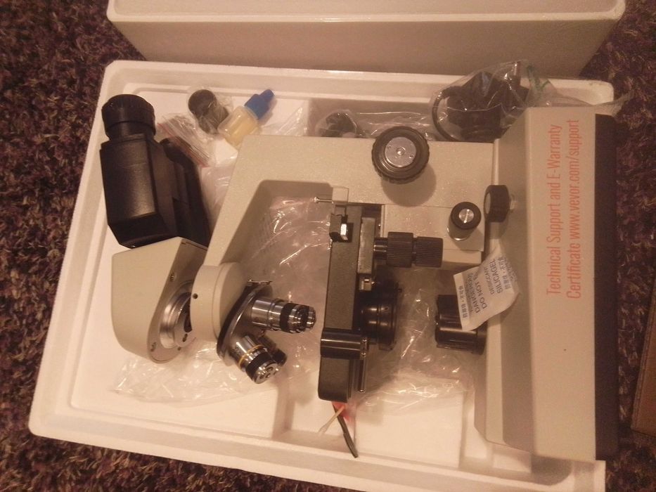 Microscópio 200€. Oportunidade