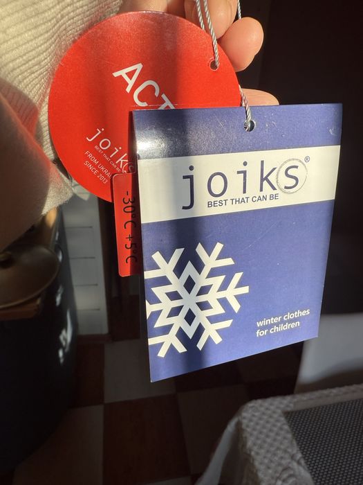 Зимова куртка- парка JOIKS WINTER для дівчинки в фуксії