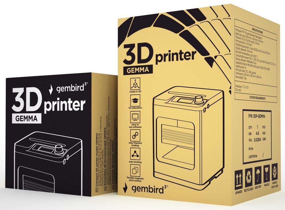 3d-принтер Gembird 3DP-GEMMA