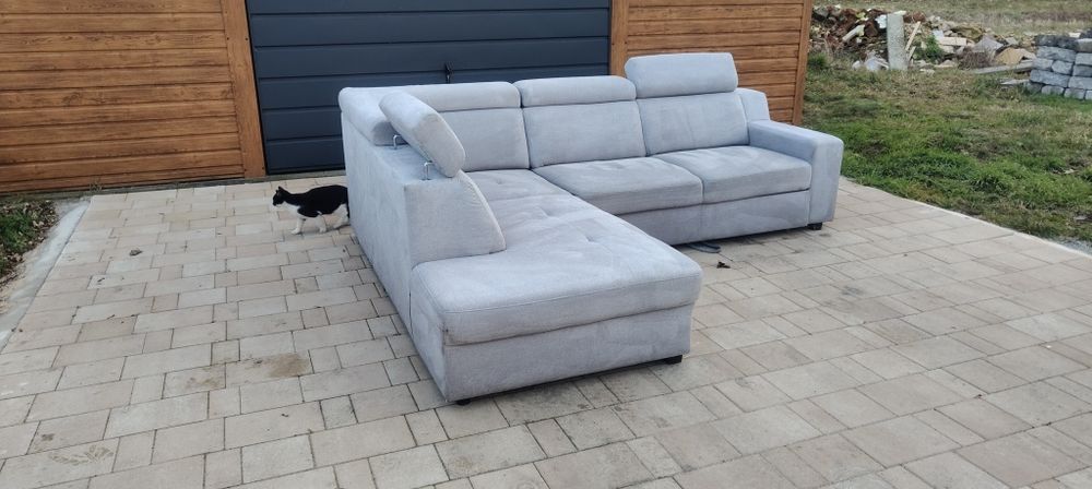 Narożnik z funkcją spania