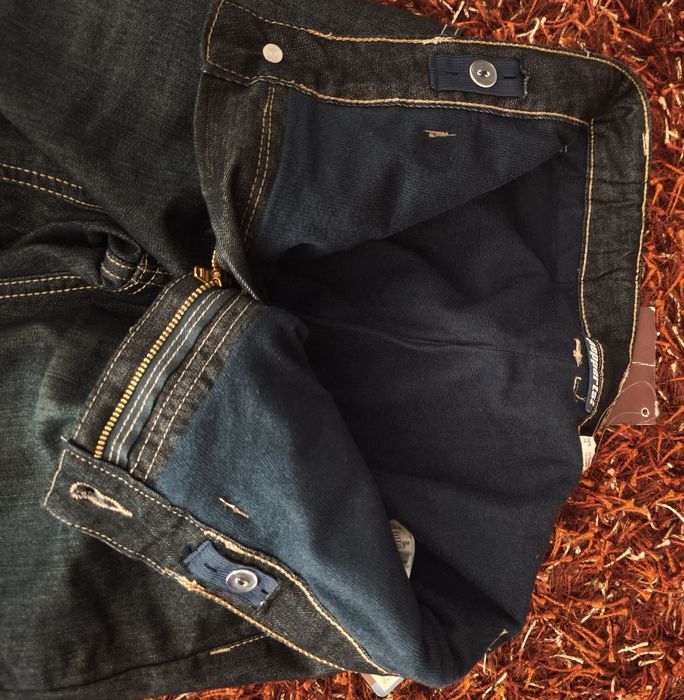 Calças ganga NOVAS:11 a 14 anos