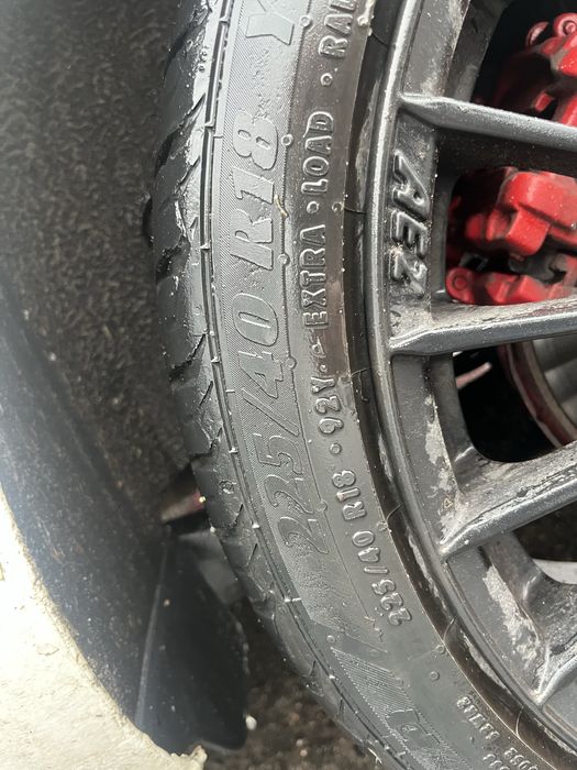 Диски AEZ r18 з резиною