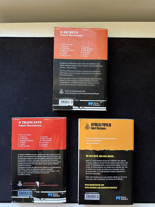 pack livros Robert Muchamore