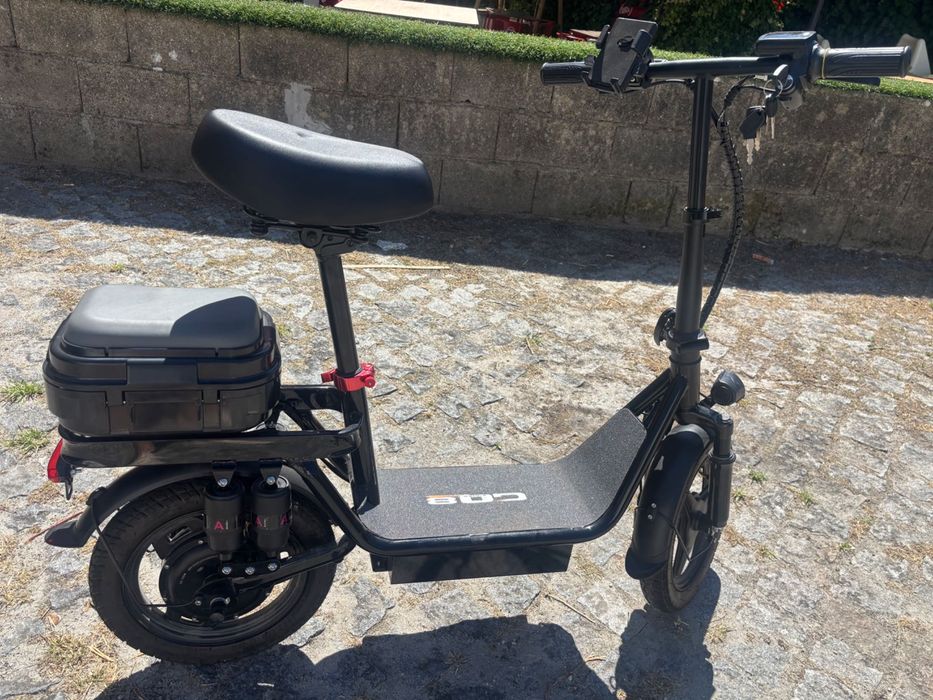 Bicicleta scooter eletrica novissima!!!