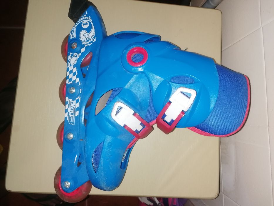 Patins em linha tamanho 34